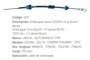 Imagen de CABLE DE EMBRAGUE FIAT TIPO 1.6 735MM