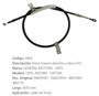 Imagen de CABLE DE FRENO TRASERO DERECHO CHEVROLET CAPTIVA 1470MM