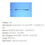 Imagen de CABLE DE ACELERADOR CHEVROLET VECTRA 1993 1000MM