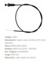 Imagen de CABLE ESTRANGULADOR M-BENZ OMNINBUS MOTOR DELANTERO 1991MM