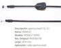 Imagen de CABLE APERTURA DE BAUL RENAULT KWID 1.0 2670MM