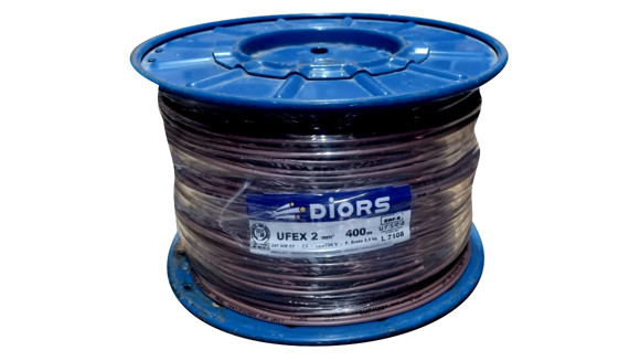 Imagen de BOBINA 400MTS CABLE 2MM MARRON