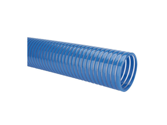 Imagen de ROLLO 25MTS MANGUERA SUCCION LIVIANA AZUL 3" PARED 5,3MM