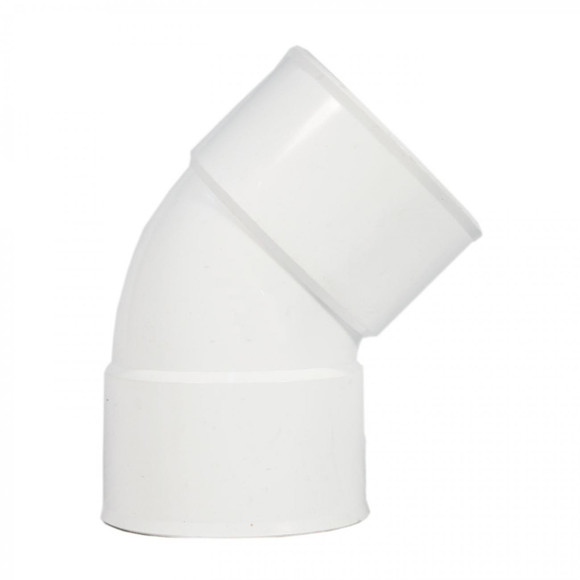 Imagen de CONEXION CODO 45° HH 110MM PVC CEMENTADO