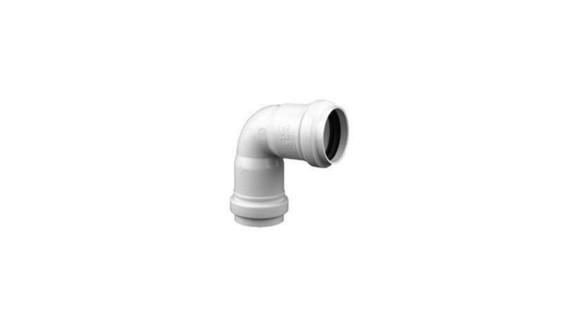 Imagen de CODO 87° 30 H-H 63MM PVC JUNTA ELASTICA