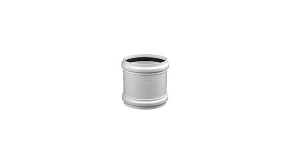 Imagen de CUPLA CORREDIZA H-H 160MM PVC JUNTA ELASTICA