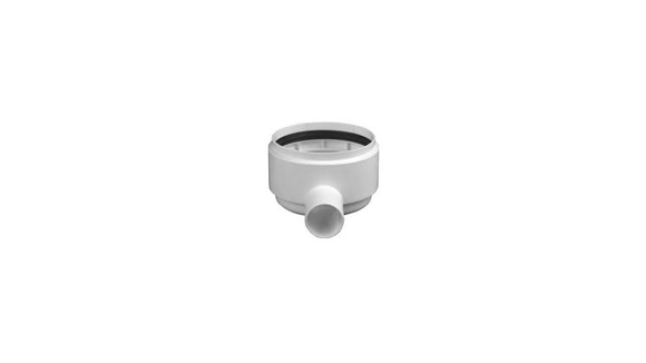 Imagen de CONEXION PILETA BALCON BAJA 40MM PVC JUNTA ELASTICA