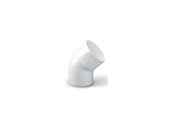 Imagen de CONEXION CODO 45° MH 160MM PVC CEMENTADO