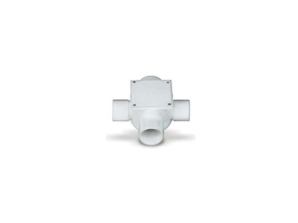 Imagen de CONEXION CODO 90°110X63MM C/3 ACOMETIDAS PVC CEMENTADO