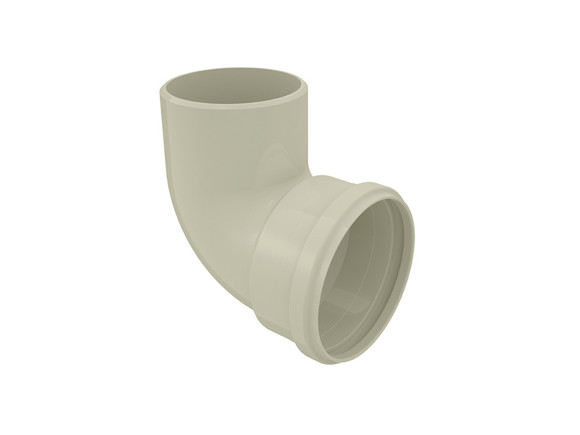 Imagen de CODO 85X65X100MM TRANSICION BEIGE AQUAPLUV