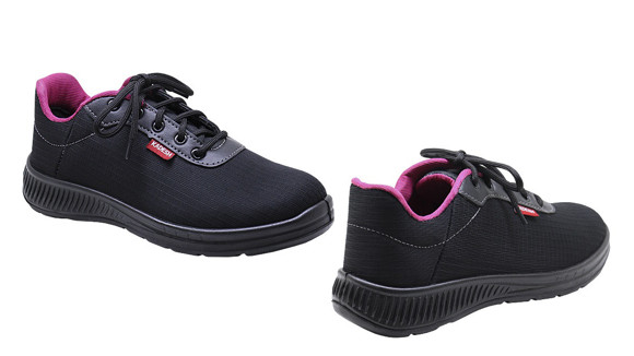 Imagen de ZAPATO SAFE TECH DEPORTIVO DAMA AMARRAR PUNTERA PVC N°35