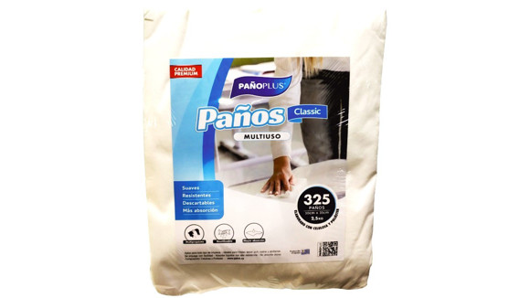 Imagen de TRAPO CELULOSA POLIESTER PAÑOPLUS CLASSIC DE 2.5KG 30X35CM                                                              