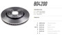 Imagen de DISCO DE FRENO NISSAN FRONTIER 2007-/HYUNDAI H1 1998-