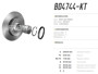 Imagen de DISCO DE FRENO TRASERO CITROEN C4/PEUGEOT 307 1.6/2.0 (KIT)