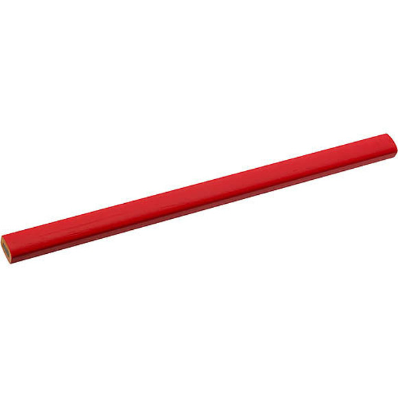 Imagen de LAPIZ DE CARPINTERO FABER COLOR ROJO 180MM