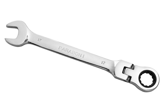 Imagen de LLAVE COMBINADA ARTICULADA CON CRIQUE/CATRACA 15MM