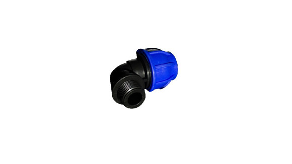 Imagen de 6 CODOS DE 90° ENCASTRE RAPIDO MACHO 25MM X 3/4"
