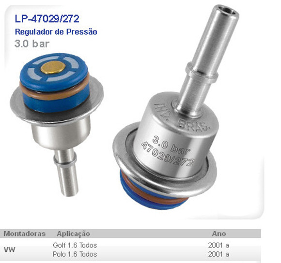 Imagen de REGULADOR DE PRESION 3.0BAR VW POLO/GOLF 1.6 2001
