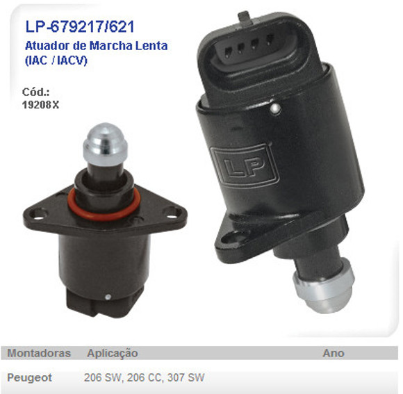 Imagen de ACTUADOR DE MARCHA LENTA CITROEN XSARA PICASSO 2.0 16V