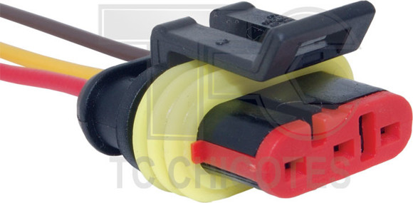 Imagen de CONECTOR 3 VIAS USOS VARIOS VW/FIAT/CHEVROLET
