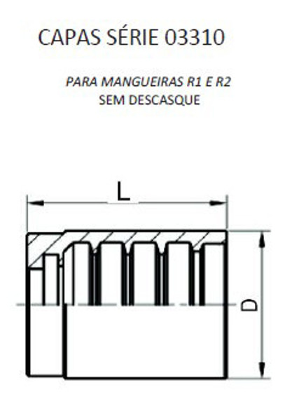 Imagen de CAMISA R1,R2 1 Y 2 MALLAS 3/4" 12 D42 L37,8 NO PELA CAÑO