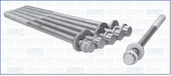Imagen de JGO DE TORNILLOS SUBARU IMPREZA 93-/LEGACY 90... M11X1,25X19