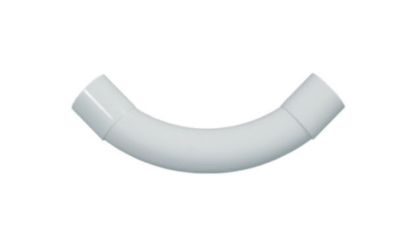 Imagen de UNION CURVA BLANCA 90° TUBO-TUBO 40MM