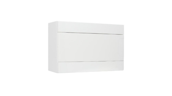 Imagen de TABLERO EXTERIOR 12 MODULOS BASE Y TAPA BLANCA