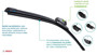 Imagen de ESCOBILLA L/P BOSCH AEROFIT MULTICLIP 15'' 380MM                                                                        