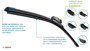 Imagen de ESCOBILLA L/P BOSCH AEROFIT MULTICLIP 19'' 470MM                                                                        