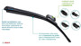 Imagen de ESCOBILLA L/P BOSCH AEROFIT MULTICLIP 26'' 650MM                                                                        