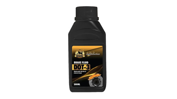 Imagen de LIQUIDO DE FRENO BENZOL DOT 3 500ML                                                                                     
