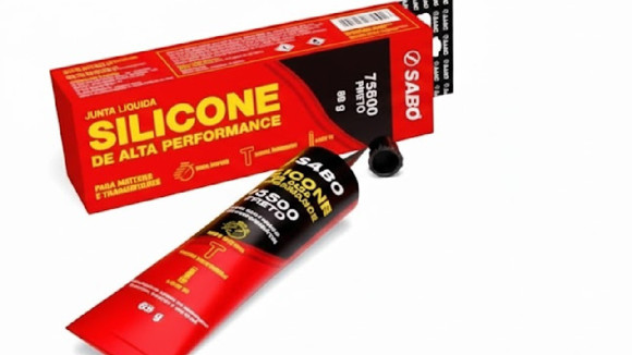 Imagen de SELLADOR FORMA JUNTA DE MOTOR SILICONA NEGRA 85G                                                                        