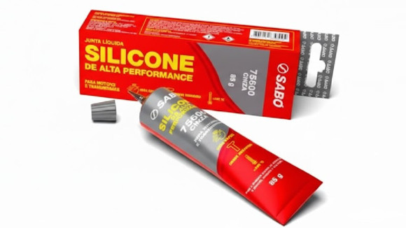 Imagen de SELLADOR FORMA JUNTA DE MOTOR SILICONA GRIS 85G                                                                         