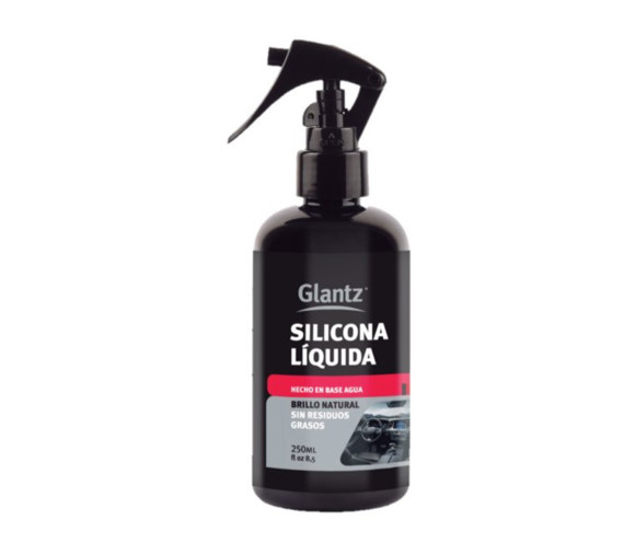 Imagen de SPRAY SILICONA LIQUIDA BRILLO NATURAL SIN RESIDUOS 250ML                                                                