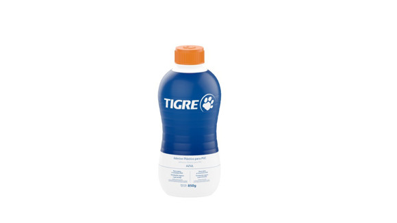 Imagen de ADHESIVO PLASTICO PARA PVC AZUL 850GR PEGAMENTO CEMENTO                                                                 
