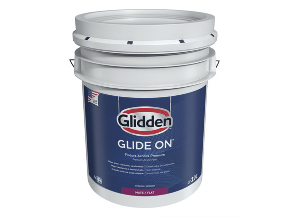 Imagen de BASE 19L GLIDDEN LATEX GLIDE-ON ACRILICA MATE INTERMEDIA
