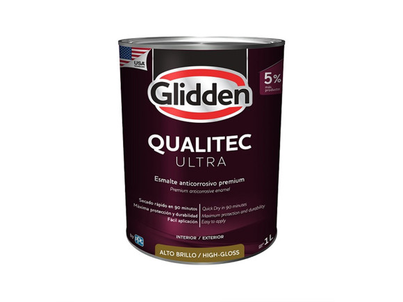 Imagen de BASE 1L GLIDDEN ESMALTE SINTETICO QUALITEC ULTRA INTERM.