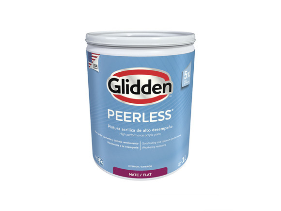 Imagen de BASE 1L GLIDDEN LATEX PEERLESS ACRILICA MATE INTERMEDIA