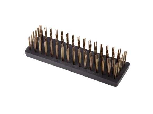Imagen de CEPILLO DE MANO ALAMBRE ACERO 190X55X46MM 6 HILERAS