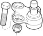 Imagen de ROTULA INFERIOR DERECHA VW GOLF 4/BORA/BEETLE/AUDI A3