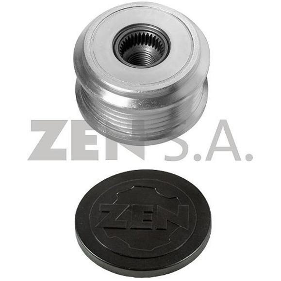 Imagen de POLEA DE ALTERNADOR 5PK CON EMBRAGUE TOYOTA COROLLA 2.0 D.4D