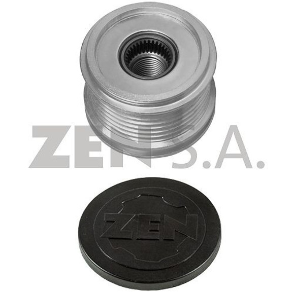 Imagen de POLEA DE ALTERNADOR 7PK CON EMBRAGUE MERCEDE BENZ