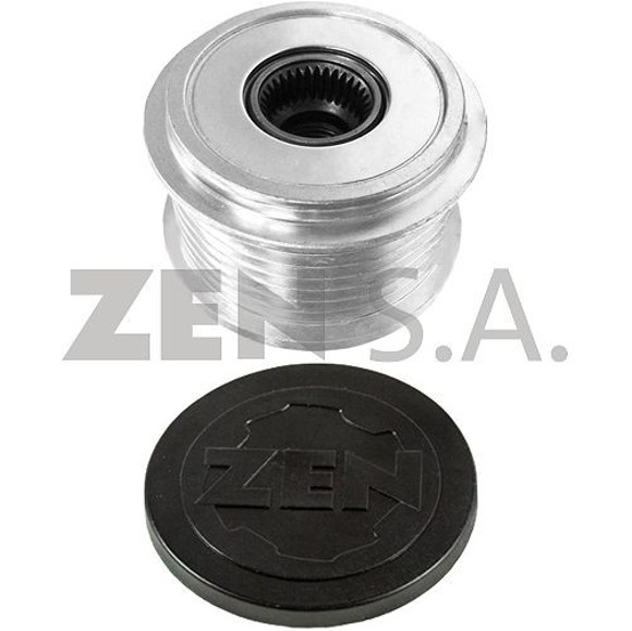 Imagen de POLEA DE ALTERNADOR 7PK CON EMBRAGUE TOYOTA HILUX 2.4