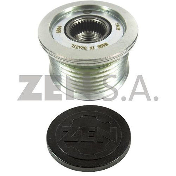 Imagen de POLEA DE ALTERNADOR 7PK CON EMBRAGUE NISSAN XTRAIL 2.0DCI