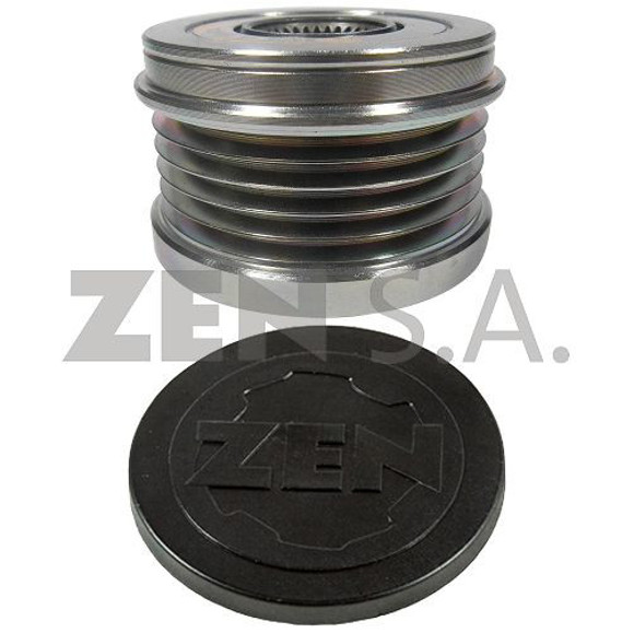 Imagen de POLEA DE ALTERNADOR 5PK CON EMBRAGUE FIAT ARGO/MOBI 1.0