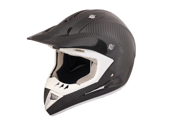 Imagen de CASCO PARA MOTO CROSS INTEGRAL SIMIL CARBONO