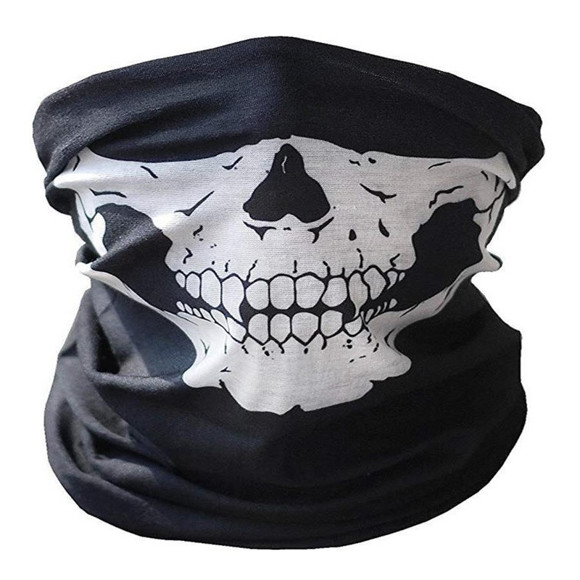Imagen de MASCARA/TAPA BOCA/CUELLERA DE CALAVERA PARA MOTO/BICICLETA                                                              