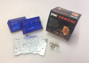 Imagen de PAR FARO LATERAL/TRAS LED AZUL UNIVERSAL 12V RECTANG 86X61                                                              
