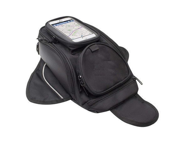 Imagen de BOLSO PARA TANQUE DE MOTO CON VISOR PARA CELULAR